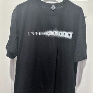 Interstellar Movie Promo Shirt Black in Size Extra-Large